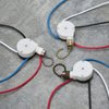 Ceiling Fan Switch Zing Ear ZE-208S E89885 3 Speed 4 Wire Fan Switch Pull Chain Ceiling Fan Switch Speed Control Switch for Ceiling Fans, Wall Lamps, Cabinet Light, Brass 1PCS