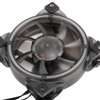 PWM Case Fan, ARGB Silent Case Cooler Fan, up to 2500PRM High Performance Cooling Fan, with Hydraulic Bearing, 7 High Pressure Blades, Easy to Install