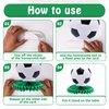 12 Pcs Soccer Honeycomb Centerpieces Sports Themed Table Decorations Sports Tabletop Honeycomb Ornaments for Soccer Themed Birthday Baby Shower Party Supplies Decor