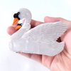 OMG Decor White Swan Claw Clip,Acetate Hair Clips,Small Claw Clips for Women