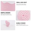 DOITOOL Face Wash Foam Maker Facial Cleanser Foam Cup Whip Bubble Maker Foam Whip Maker Facial Skin Cleansing Care for Home Travel Pink