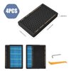 XREY 4 Pack Tesla Model 3 Model Y Air Filter with Activated Carbon Cabin HEPA Air Filter Replacement (2016-2023)
