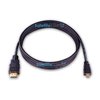 SatelliteSale Digital 1.4 Micro HDMI to HDMI Cable Universal Wire 4K/30Hz 10.2Gbps PVC 2160p Black Cord 3 feet