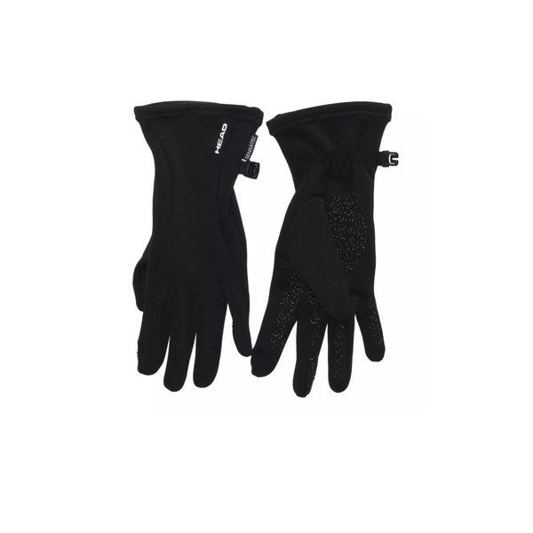 HEAD Womens Touchscreen Running Gloves (Black, Small)