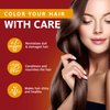 Surya Brasil Henna Hair Color Cream - Semi-Permanent Natural Dye for Gray Coverage - Deep Conditioning, Dark Brown, 2.37 oz