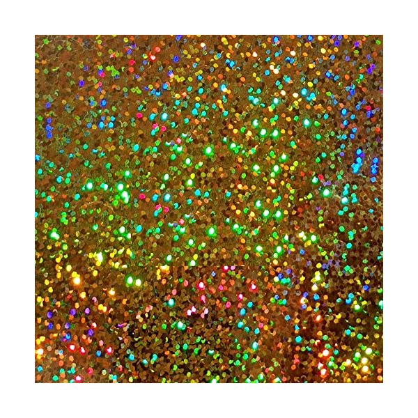 GOLD HOLOGRAM Luxury Cake Disco Diamond Dust, 6 grams for Cakes, Cupcakes, Cookies, Icing, Chocolate Wedding Party Baking Cupcake Cookie Ice Cream Decoration Supplies