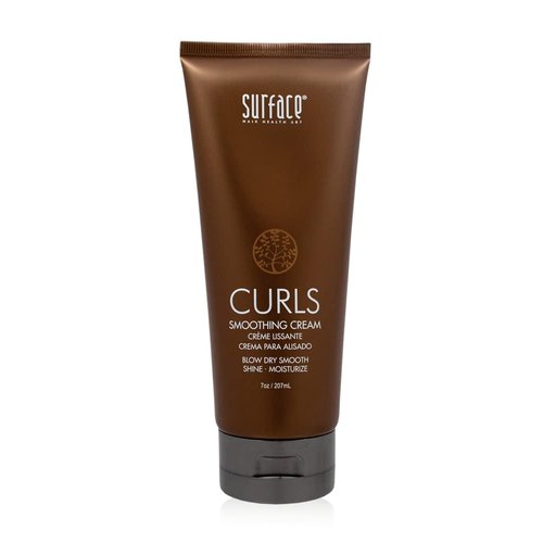 Surface Curls Smoothing Cream - Natural Cruelty-Free Moisture, Shine and Softness, 7 oz.