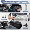 Car Vacuum Cleaner - 18000Pa Powerful Sutions Wireless Handheld Vacuum Cleaner,120W Lightweight Cordless Mini Vacuum with Brushless Motor,3 in 1 Car Vacuum for Men, Women,Car,Computer,Home,Sofa