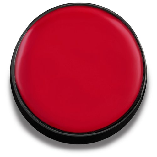 Mehron Makeup Color Cups | Stage, Foundation, Face Paint, Body Paint, Halloween | Face Paint Makeup | Greasepaint .5 oz (14 g) (Clown Red)