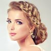 Chunyin Rhinestone Hair Chains Rhinestone Hair Accessories, Hair Extensions Pearl Hair Clip Rhinestone Hair Pins Hair Gems Rhinestones for Braids for Women 6 Count (Gold)