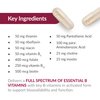 Bariatric Advantage B-50 Complex with Active B12, High Potency Supplement Containing All Essential B Vitamins with Choline, Inositol and PABA - 180 Count