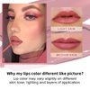 Oulac Matte Liquid Lipsticks Set for Women - Lip Stian Waterproof 24 Hours Long Lasting Lip Tint with Vitamin E & Rose Oil High Pigment Color,Gluten Free & Vegan Free 3PCS (M11+M12+M13)