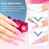 Nicedeco Nail Blooming Gel 15ml Clear U V Led Blossom Gel Polish for Spreading Effect Marble Watercolor Floral Print for DIY Nail Art Design Manicure