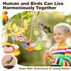 BELLOCHIDDO Bird Feeder Craft Kits - Kids Arts and Crafts DIY Wooden Paint Kits, Make Your Own Bird Feeders Ornaments DIY to Paint - Bird Feeders Craft for Kids Ages 3-5 4-8 8-12(3 Pack)