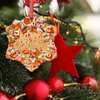 Vegan Truffle Pizza Christmas Ornaments 2022 Realistic Food Ornaments for Christmas Trees Pizza Personalized Christmas Ornaments Holiday Christmas Keepsake New Year Gifts for Friends , 3 inch