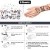 Cow Temporary Tattoos for Kids Birthday Party Decorations Supplies Party Favors Supper Cute 82PCS Cow Tattoo Sticker Style Milk Animal Farm Gift Ideals for Boys Girls Schools Prizes Themed