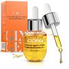 Giofna Hair Oil, Hair Growth Serum for Curly, Thick, Frizzy, Dry, and Damaged Hair for Hair Strength, Scalp Care Products for Women and Men, Including Rosemary and Turmeric