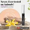 Fifth & Skin NATURLASH Natural Mascara (BLACK) - Hypoallergenic Mascara for Sensitive Eyes – Vegan & Cruelty Free Mascara – Gluten Free - Paraben Free - Nourish, Lengthen & Thicken