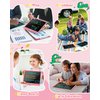 KOKODI 12 Inch LCD Writing Tablet with Anti-Lost Stylus, Erasable Doodle Board Colorful Toddler Drawing Pad, Car Travel School Games Toys for 3 4 5 6 7 8 Kids, Birthday Gift for Girls Boys Adults Pink