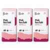 Raaka Pink Sea Salt Organic Dark Chocolate - 71% Cacao - Gourmet Dark Chocolate Gift Box - Organic, Vegan, Gluten Free, Kosher | 1.8oz Bars, 3-Pack