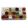 Inspirations 21 Compartments Pill Organizer Box, Medicine Remainder with Snap Lids, 7-Day AM/PM for Pills, Vitamins(6038, 21 Compartment)