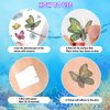 Ozepao Glitter Temporary Tattoo for Girls, 30 Sheets Mix Butterfly Mermaid Unicorn Tattoo Stickers for Kids, Waterproof Fake Tattoos for Birthday Party Favors Goodie Bag Fillers