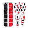 Poker Nail Charms (2 Boxes) Charms for Nails Design for Acrylic Nails Dice Nail Art Nail Jewels for Nail Art Nail Supplies