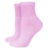 Physician's Choice Women's Diabetic Socks, Pack of 3 Pair, Quarter Length, Sock Size 9-11, Pink