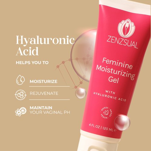 ZENZSUAL Feminine Foam Cleanser + Gel with Hyaluronic Acid (1 Oz. ea.)