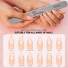 Maryton Nail File 12 PCS Emery Board 100/180 Grit for Acrylic Nails Poly Gel Nails Fingernail Files Set Manicure Kit Tools