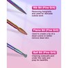 SENIGNOL Nail Drill Bits Set with Storage Bag, 3/32 inch Diamond Carbide Electric Nail File Bits, Professional Drill Bits Set for Acrylic Gel Nails, Cuticle Efile Remover Manicure
