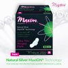 Maxim Cotton Organic Sanitary Pads (1 Pack, MaxION-Wing-Nighttime)