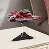 NAOCARD Acrylic Display Stand for Lego Star Wars Ahsoka Tano’s T-6 Jedi Shuttle Building Set, Compatible with Lego 75362 (Only Stand, Model Not Included)