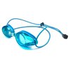 Resurge Sports Anti Fog Racing Swimming Goggles with Quick Adjust Bungee Strap (Blue)