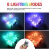 Led Lights Basketball Hoop,Remote Control Basketball Rim LED Light,Super Led light with 16 Colors , Waterproof,Super Bright to Play at Night Outdoors ,Good Gift for Kids Training and playing at night