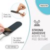 Professional Pedicure File Refills - Pack of 50 Foot File Replacement Pads - Black - Disposable Foot Files for Pedicures - Pedi Foot File Pads with Water Resistant Strong Adhesive (60 Grit)