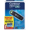 CONTOUR NEXT ONE Blood Glucose Monitoring System All-in-One Kit for Diabetes