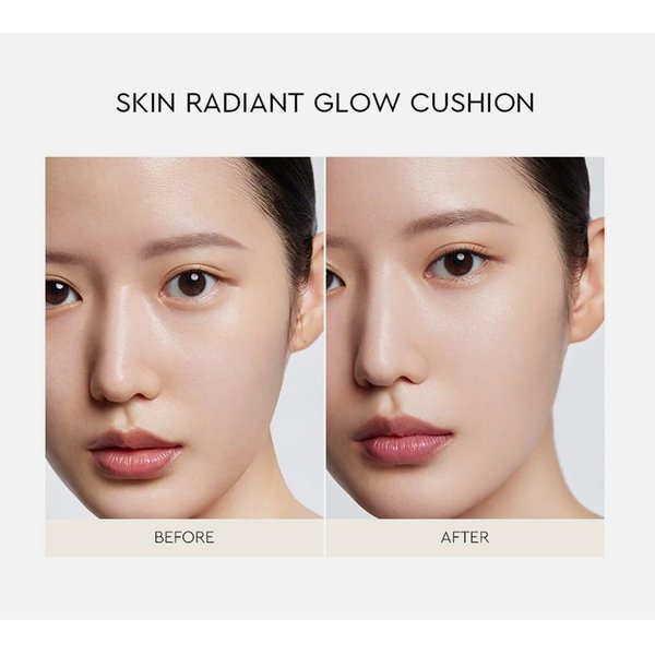 HERA Korea Cosmetic Skin Radiant Glow Cushion #2IN1 24h Comfort Cover 5g Mini
