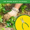 Lawn Jaws The Original Sharktooth Weed Puller Remover Weeding & Gardening Tool Weeder -Pull from The Root Easily! Ergonomic Handheld Weeding Tool for Spring Summer Cleaning, for All Age Gardeners
