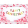 Happy Anniversary Banner, Wedding Anniversary Party Funny Paper Sign Party Supplies