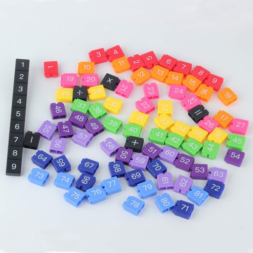 DHCHAPU Multiplication Table Building Blocks Game