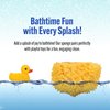 Baby Buddy Natural Wool Sea Sponge, Newborn Bath Time Essential, Ultra Soft for Delicate Skin, Hypoallergenic and Biodegradable, 1 Pack