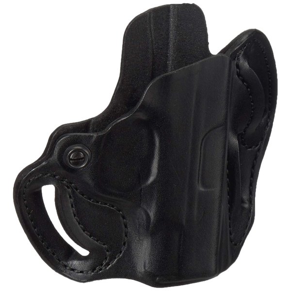 Desantis Speed Fits M&P45 Shield Leather Right Hand Scabbard Belt Holster, Black