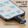 CY Adapter 10Gbps USB-C Type-C to USB 3.0 Female OTG & TF Micro-SD Card Reader for Laptop Tablet Phone