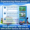 Phosphate Test Strips for Freshwater & Saltwater Fish Tank - Testing Strips for Fresh & Salt Water Aquarium - Lab Grade Water Tester Kit - 25 Count