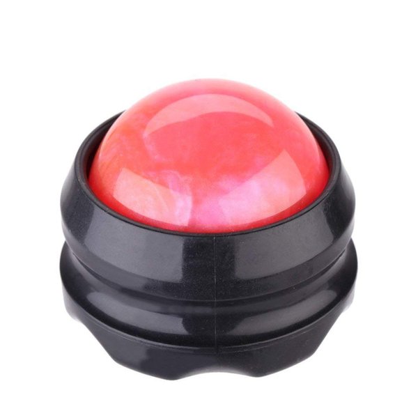 ZONGS Manual Massage Ball Pain Relief Back Roller Massager Self Massage Therapy and Relax Full Body Tools for Sore Muscle Joint Pain Essential Oils or Lotion Relax (Pink)