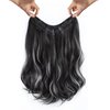 30 Pcs Hairpieces Snap Clips U Shape Wig Clips for Hair Extensions Making 10-Teeth Hair Extension Snap Metal Snap Clips with Safety Pins No Sew Wig Accessories Clips Small Wig Pins Clips (Black)