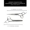 DreamCut 6" Professional Hair Scissors and Thinning Shears 440C Japanese Stainless Steel Kit