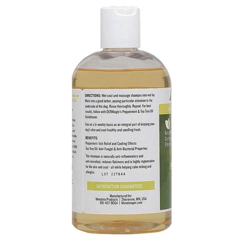 DERMagic Peppermint & Tea Tree Oil Shampoo, 18 fl oz