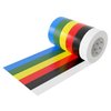Great Call Athletics | Wrestling Deluxe Plastic Striping Mat Tape | Stripe Taping Gym Floor Reusable MMA BJJ Tournament Coach (1", White)